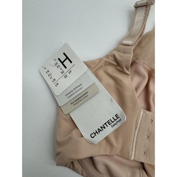 New! CHANTELLE Norah Chic Underwire Bra - Nude Rose 32FF B2492 - Picture 5 of 5